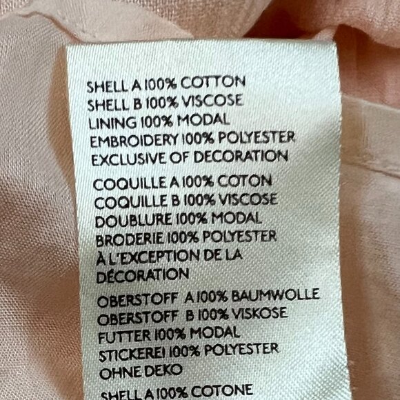 NEW Free People Rosa Maxi Dress Peach Flowers Sz M - Picture 11 of 15